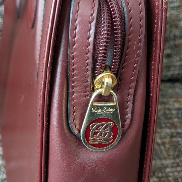 Vintage Louis Quatorze Leather Work Bag - Picture 5 of 8